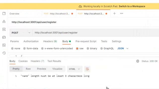 3   Backend MongDB Setup and User Registration