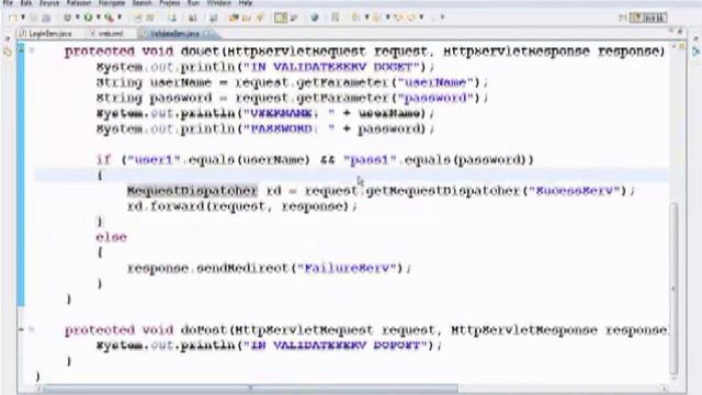 Java Servlets (J2EE) Programming Tutorial - Creating Login Page
