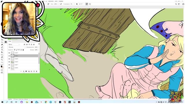 ? Царский_Челлендж: Три слова болтливый SpeedPaint