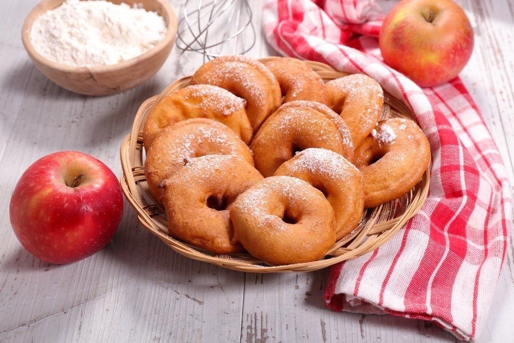 Пончики Яблочные Рецепт С Фото