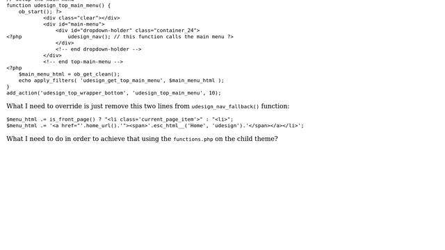 Wordpress: How to override this theme function in child theme?