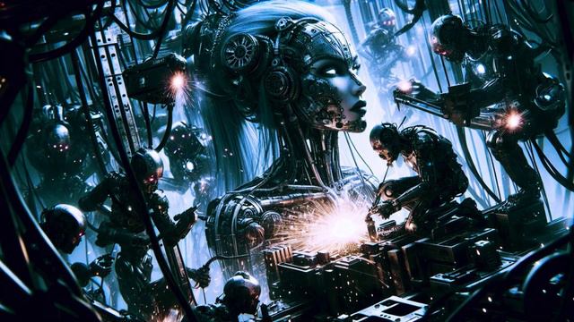 Cyborg Awakening - Full Album _ Cyberpunk _ Biomechanic _ Industrial Bass _ Dark Gothic Music