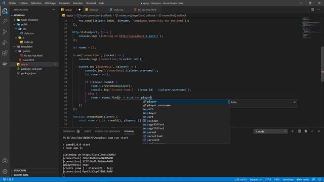 Créer un jeu multijoueur avec Node.JS, Socket.IO et Bootstrap 5