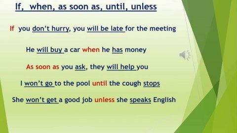 Lesson 64.Условные предложения. First Conditionals.Правило и особенности употребления.