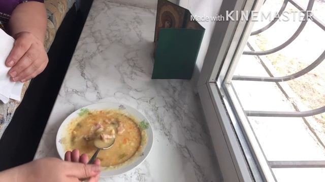 МУКБАНГ: ГОРОХОВЫЙ СУП/ ДОМАШНИЙ ВЛОГ: ЗА ПОКУПКАМИ ПРОДУКТОВ