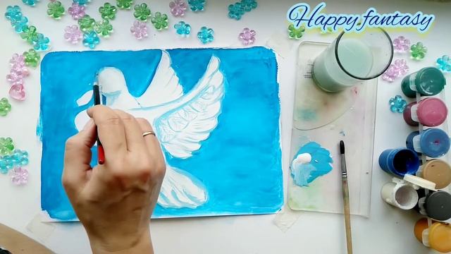 Голубь мира!