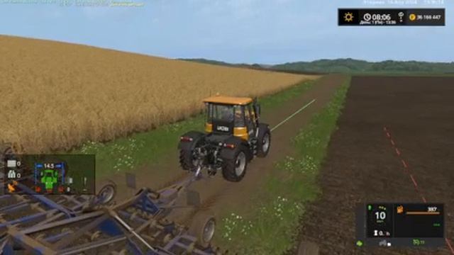 игра Фс 17 новая карта  Веденовка     со  светофорами  серия 03  без  голоса