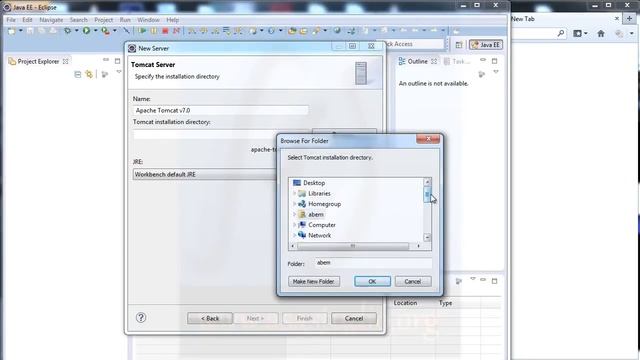 Full Video, Create Web App with Java, Eclipse for Java EE, and Apache Tomcat