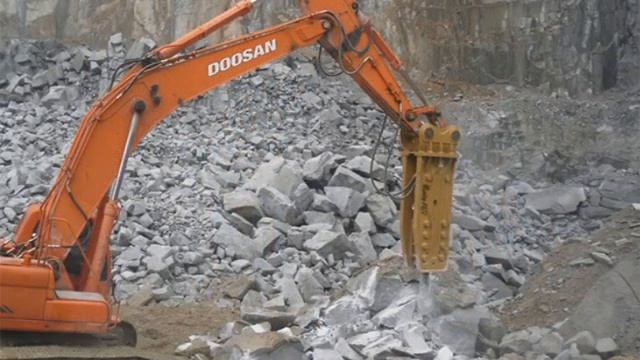 Гидромолот Delta F-70 d210мм 7т экскаватор DOOSAN