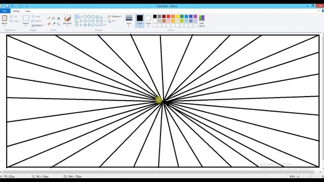 How to Draw #3D Illusion Art using #MS paint ✍️✍️ 2022.M Edits info//