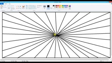 How to Draw #3D Illusion Art using #MS paint ✍️✍️ 2022.M Edits info//