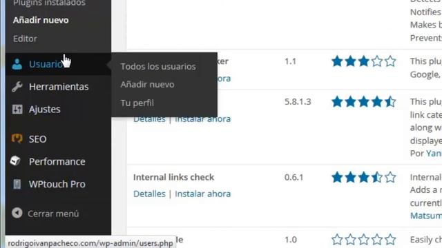 Enlaces rotos en Wordpress