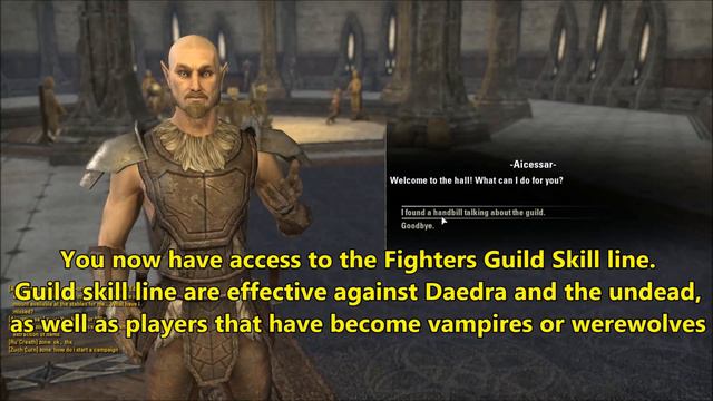 Elder Scrolls Online: How to Join the Fighters Guild [Walkthrough Tutorial]