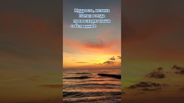 Мудрасть и истина о Папе#shorts