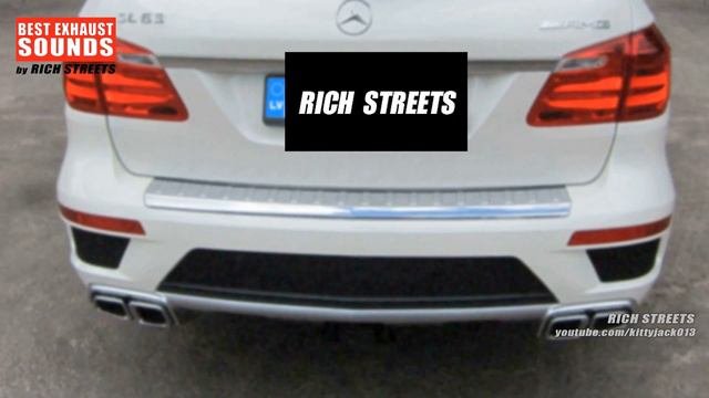 Mercedes GL63 AMG BEST EXHAUST SOUNDS