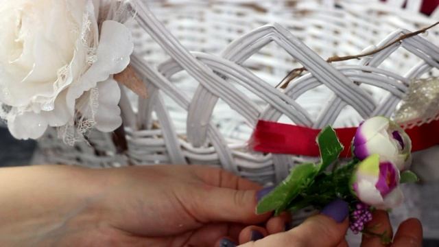 Украшение Пасхальной Корзины