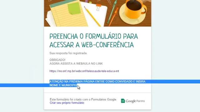 Tutorial de Acesso a Plataforma WebAula