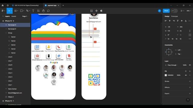 Payment App Design in Figma