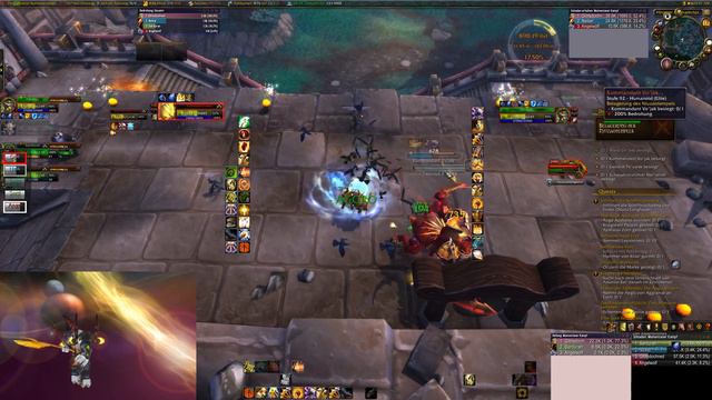 WoW Siege of Niuzao Temple (Timewalking) MOP, Protection Paladin Tank HC Dungeon (4k)