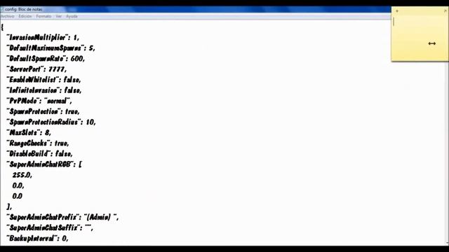 Server de terraria - configurarlo