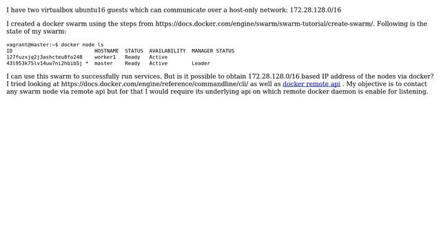 DevOps & SysAdmins: How to get IP address of a docker swarm node?