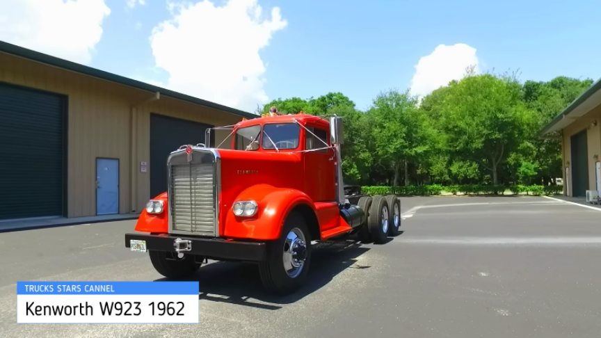 Kenworth W923, 262л.с, Turbo, 4x4, 1962 года выпуска