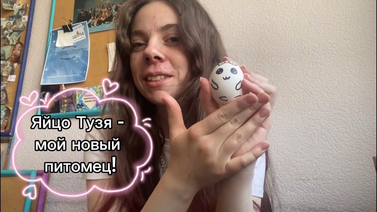 24 часа с яйцом Тузей челлендж. Яйцо стало моим питомцем на неделю! #челлендж #влог #смешно #youtube