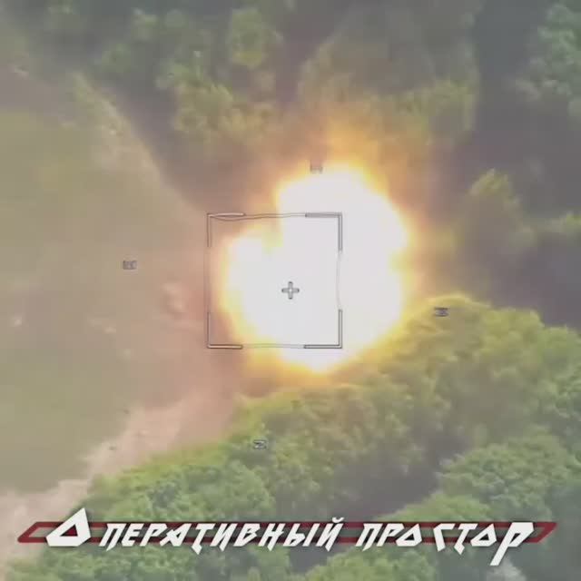 ⚔💥🏴⚡Кадры уничтожения украинского танка Т-64БВ ударом ракеты Х-39 ЛМУР⚡