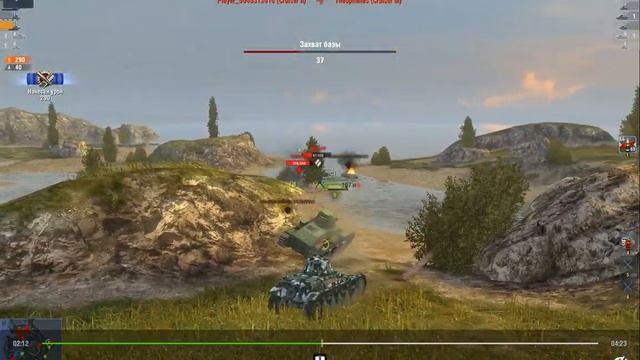 бой на танке первого уровня r35 в wot blitz 2019