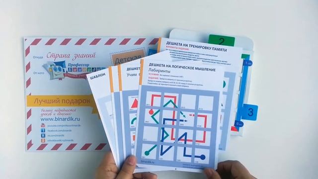 Умный подарок: Профессор Бинардик - Комплект "Вундеркинд"