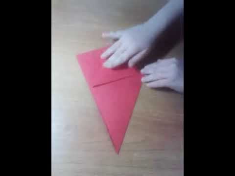 Изготовление кошки из бумаги