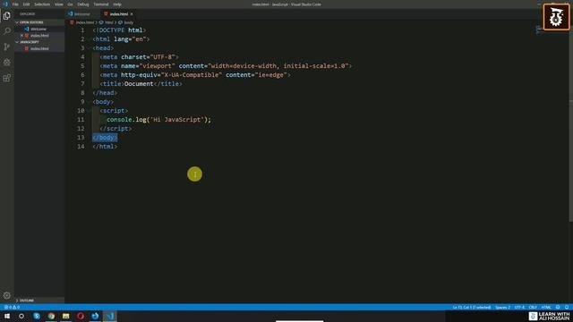 JavaScript Tutorial for Beginners  Introduction  Part 01