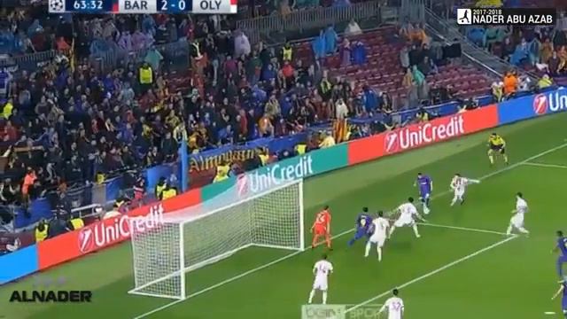 GOL DO DIGNE - BARCELONA 3 X 0 OLIMPIACOS