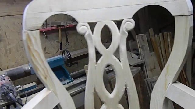 Стул-кресло кабриоль каркас часть 1