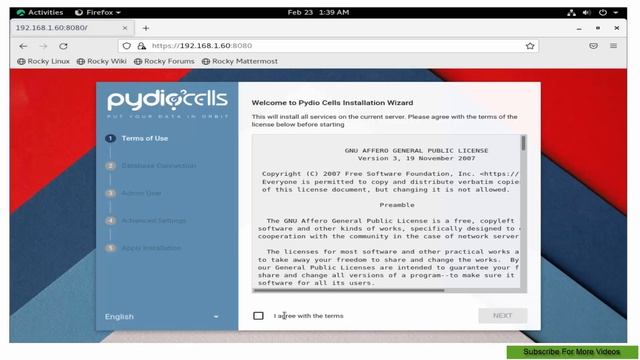 Run Pydio Cells File Sharing in Docker Container
