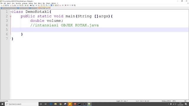 Dasar Object Oriented Programming di JAVA