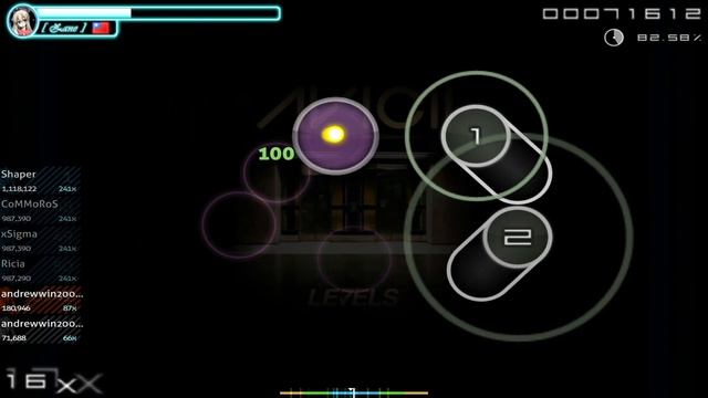 Avicii- Levels Normal Difficulty OSU