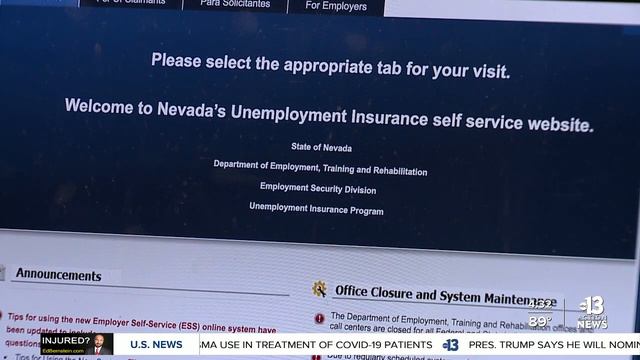 More unemployment relief for Nevadans
