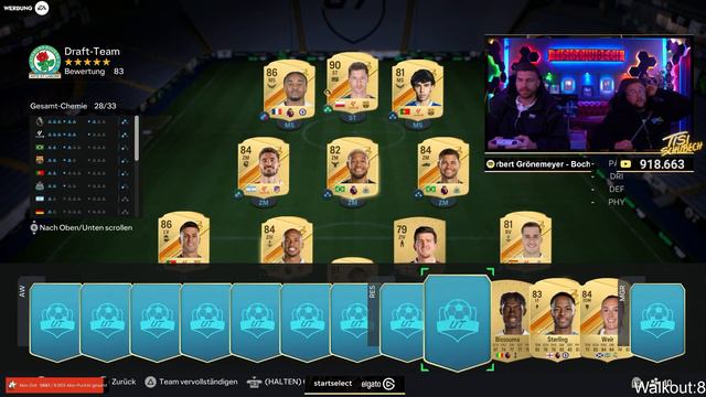 1. FUT DRAFT in EA FC 24 😍 & spielen es auch 😱 Tisi Schubech Stream Highlights