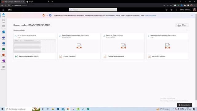 TUTORIAL INSTALACION OFFICE 365 - EXCEL/WORD/POWERPOINT/OTROS