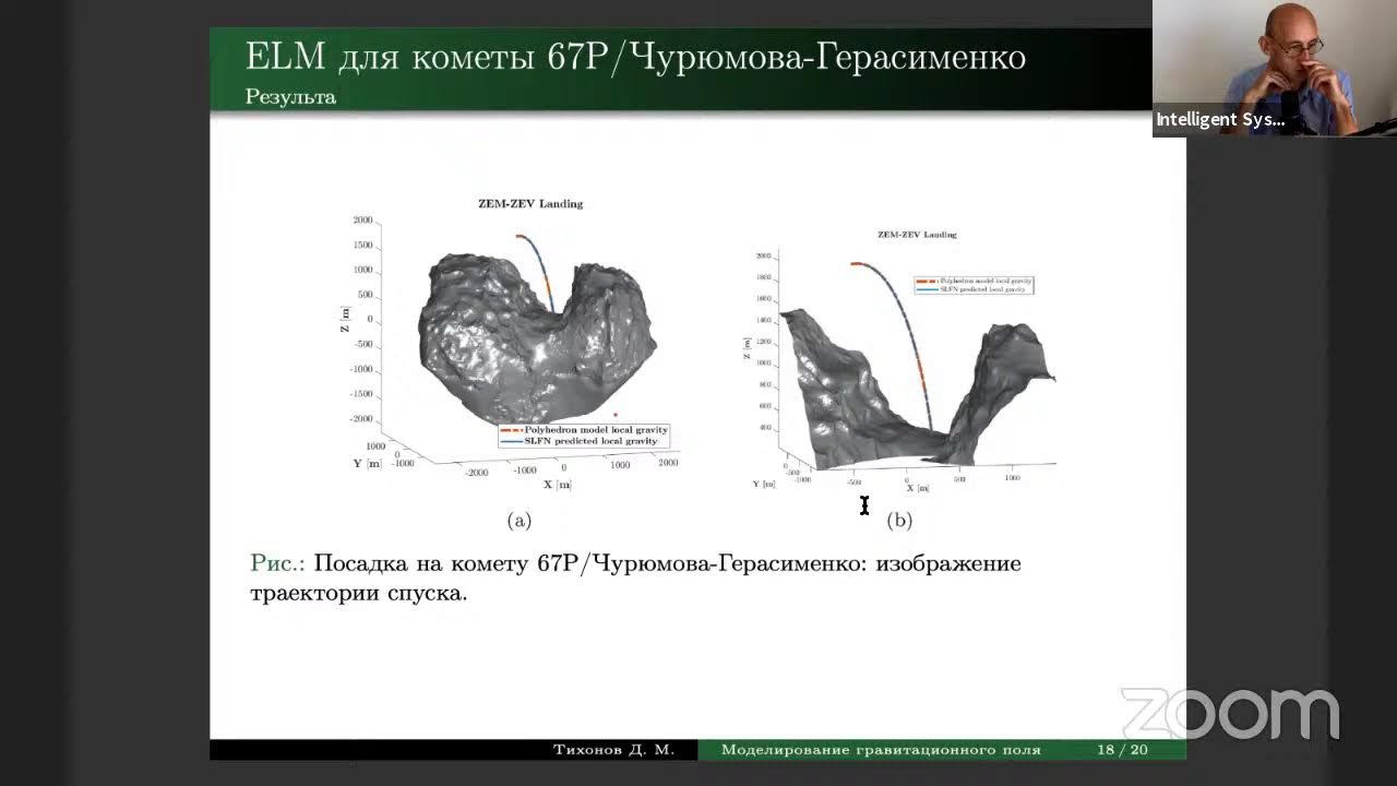 Моделирование гравитационного поля: Интеллектуальные системы, семинар