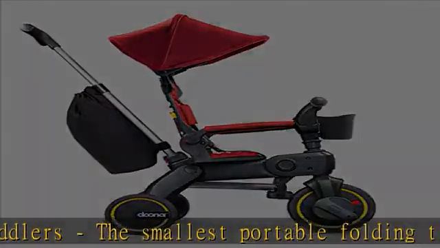 Doona Liki Trike S3 - Premium Foldable Trike for Toddlers Toddler Tricycle Stroller Push and Fold