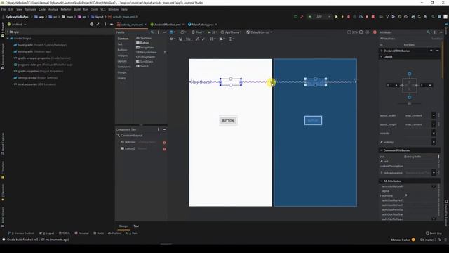 #9 Android Constraint Layout Tutorial  - Android Development Tutorial 2020 in Java