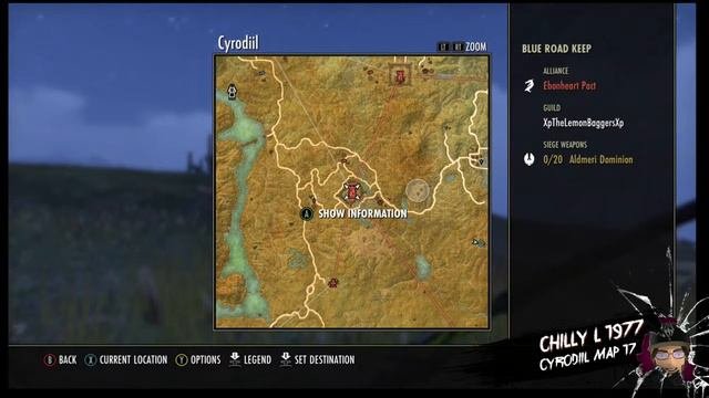 The Elder Scrolls Online Cyrodiil Treasure Map 17 Xvii