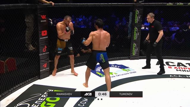 Алтынбек Мамашов vs. Альберт Туменов  Altynbek Mamashev vs. Albert Tumenov  ACA 154