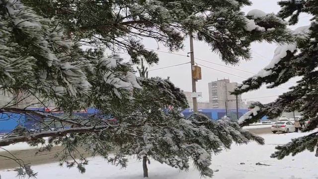 Южный Урал. Магнитогорск. Ул. Советская от ул. Доменщиков до ул. Зелёный Лог. 2 декабря 2023 г.