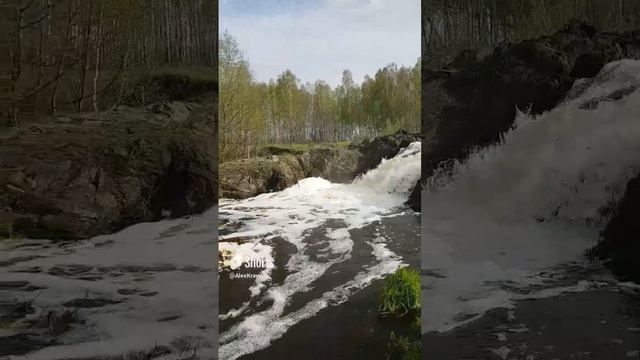 Огневский водопад ( Челябинская область )