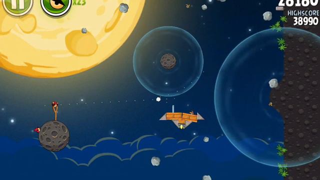 Angry Birds Space Level 1-25 Pig Bang Walkthrough! 3 Stars, Guide/ Solution.