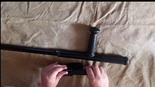 Обзор телескопической тонфы. Telescopic tonfa overview.