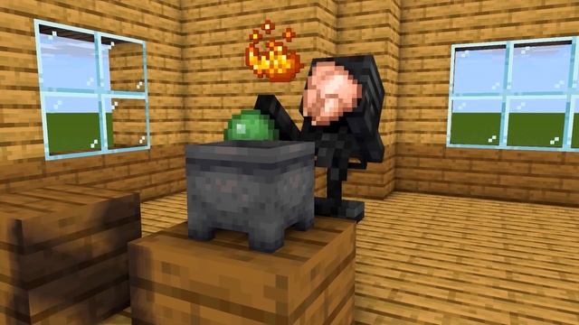 Monster School : BOTTLE FLIP FLOOR IS LAVA Challenge - Minecraft Animation